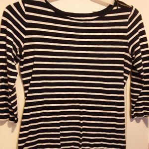 Striped cotton top